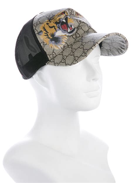 gucci supreme tiger hat